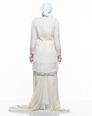 BAJU KURUNG / KURUNG MODEN / BAJU TUNANG / BAJU NIKAH / CHAMPAGNE - Image 2